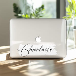 Personalized Name Case For MacBook Air 13 13.3 13.6 inch Pro 14 15 16 in M4 M3 M2 Appple Transparent Cover 2026 2022 A2992 A2159 Minimalist