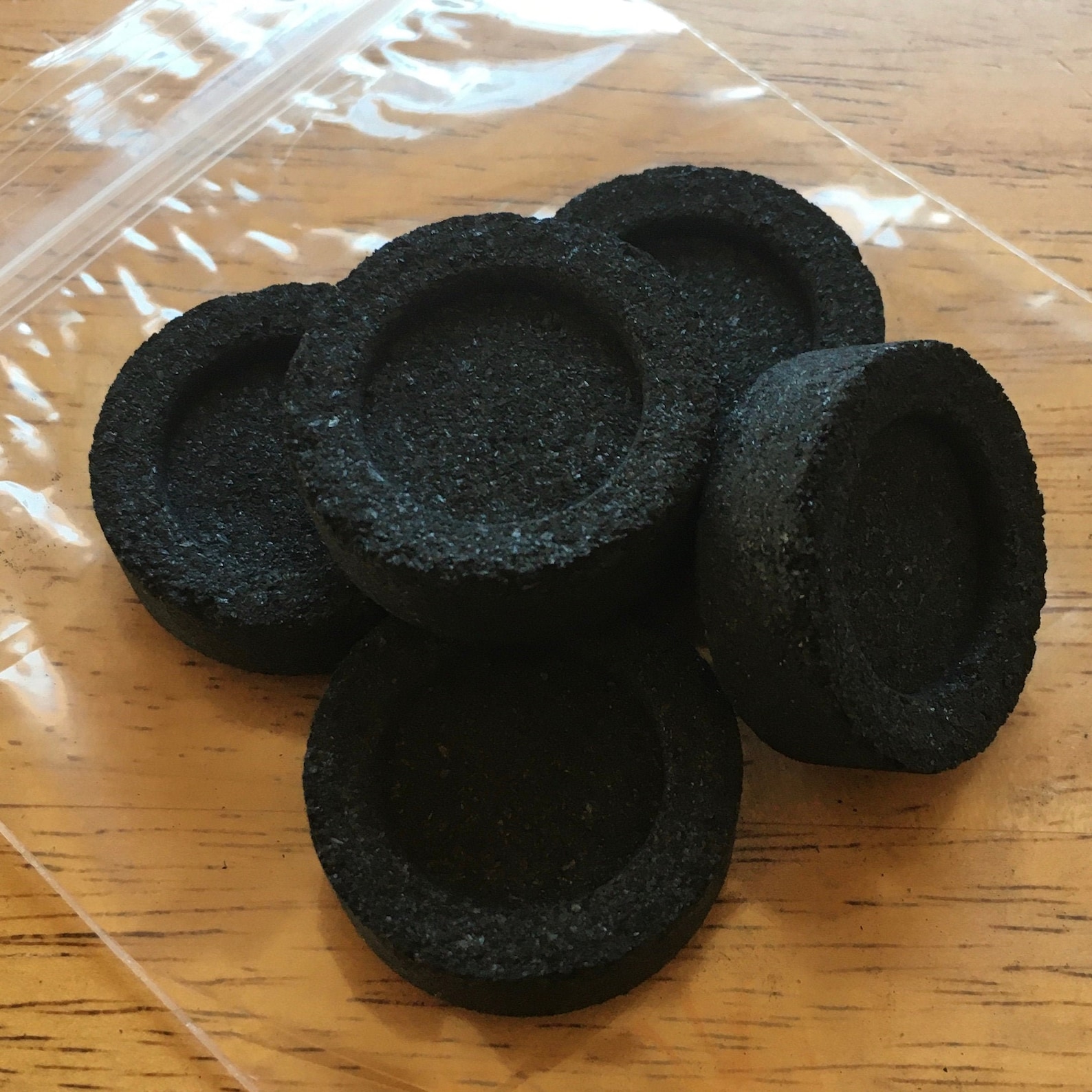 Five Easy Light Charcoal Disks / Resin Incense charcoal / Etsy