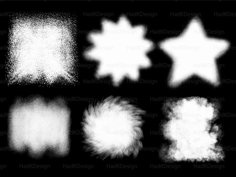 Bleach Effect PNG Bundle White Bleach Splash Effect Png Etsy