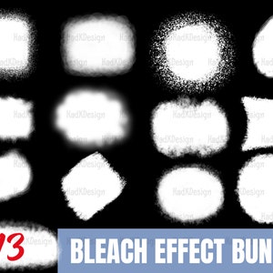 Bleach Effect PNG Bundle: Distressed Overlay (digital Download) - Etsy