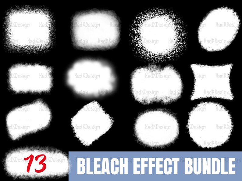Bleach Effect PNG Bundle: Distressed Overlay (digital Download) - Etsy