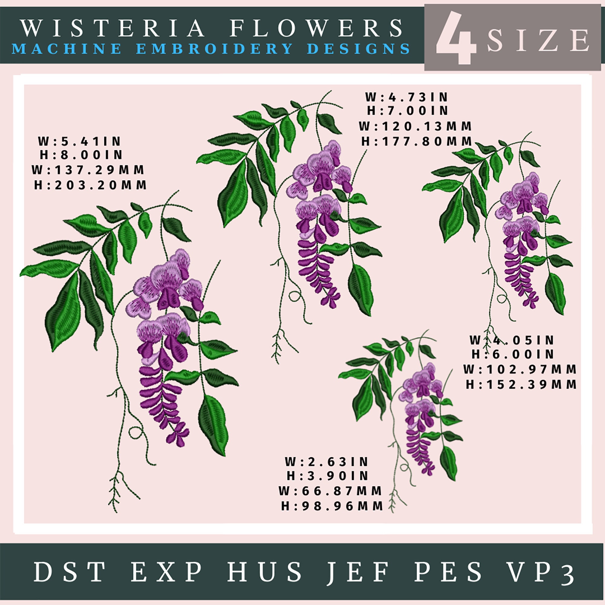 Wisteria Floral Machine Embroidery Designs instant Download Etsy wisteria-floral-machine-embroidery-designs-instant-download-etsy