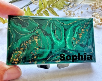 Gepersonaliseerde 7-daagse pillendoos: epoxy reispillendoosje