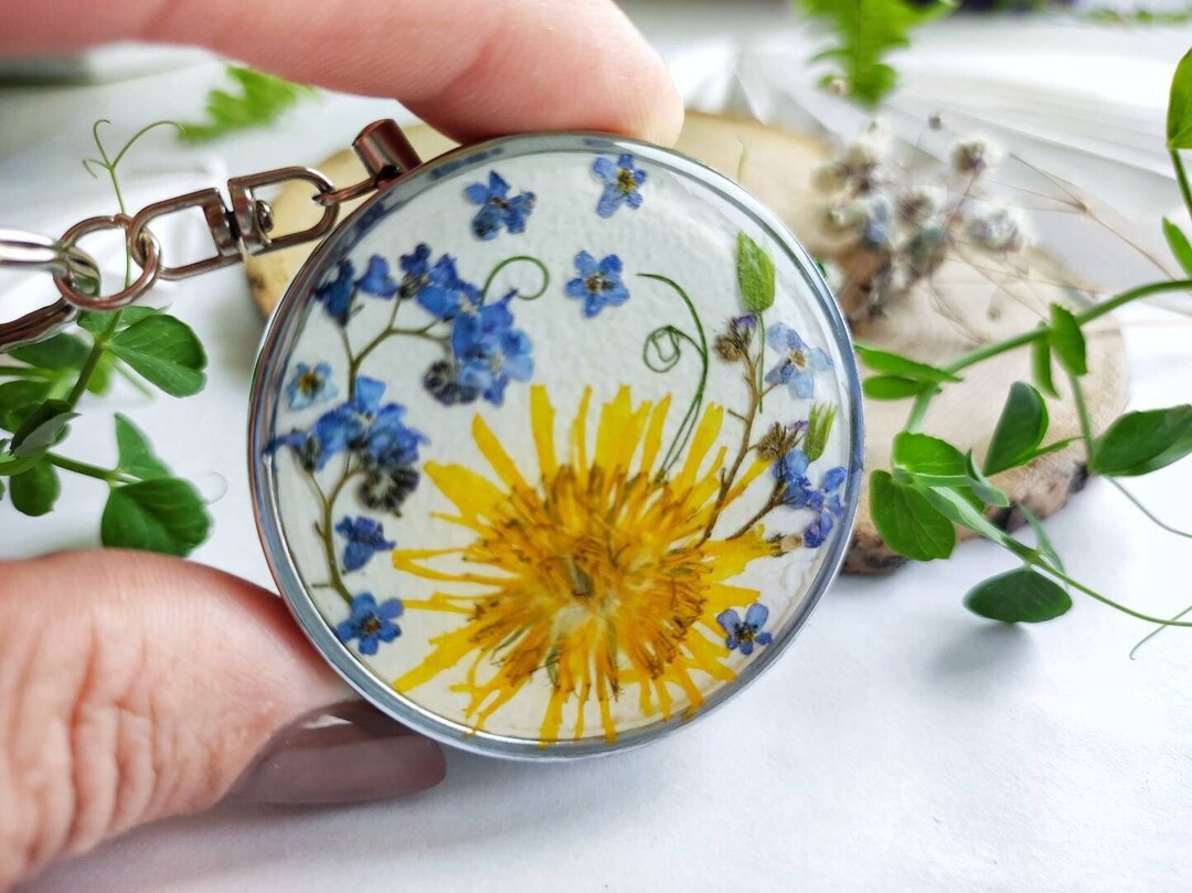 Pill Keychain, Pill Case Keychain, Cute Pill Organizer, Pill Box for