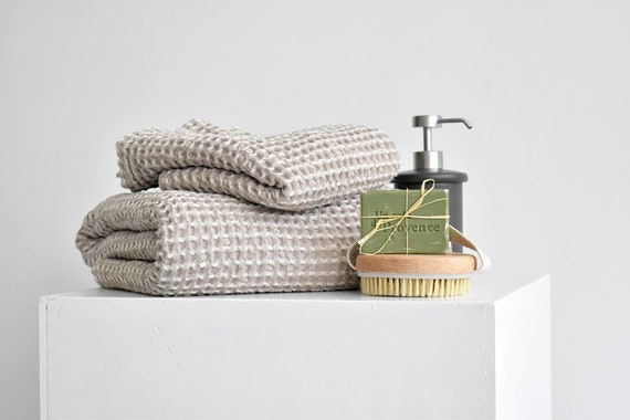 Flax Linen Bath Towel / Bath Sheet /sauna / Travel Towels Eco