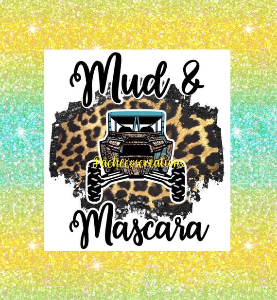 Mud and mascara SUBLIMATION print. Etsy