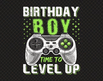Download Gaming Birthday Svg Etsy