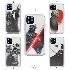 Star Wars iPhone 15 Pro Max Case Darth Vader Acrylic Case Galaxy S23 Ultra Case iPhone 14 Pro Max Case iPhone 11 Case iPhone 13 Clear Case