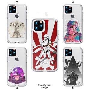 Stormtrooper iPhone 15 Pro Max Case Star Wars Acrylic Case Galaxy S23 Ultra Case iPhone 14 Pro Max Case iPhone 11 Case iPhone 13 Clear Case