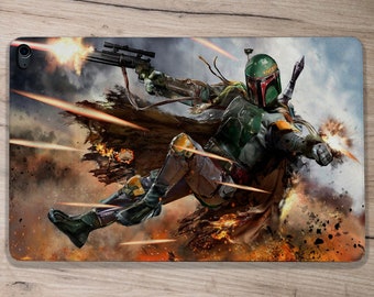 Mandalorian iPad Case With Pencil Holder iPad Pro 12.9 In M2 2022 Case iPad Pro 11" Case iPad Air 5 Case iPad 10.9 Inch Case iPad Mini 6
