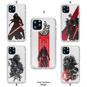 Star Wars iPhone 15 Pro Max Case Kylo Ren Acrylic Case Galaxy S23 Ultra Case iPhone 14 Pro Max Case iPhone 11 Case iPhone 13 Clear Case