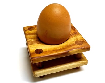 Egg storage, Storage of boiled eggs Individual stand for eggs, Wooden cup holder for eggs, wooden egg holder, egg tray
