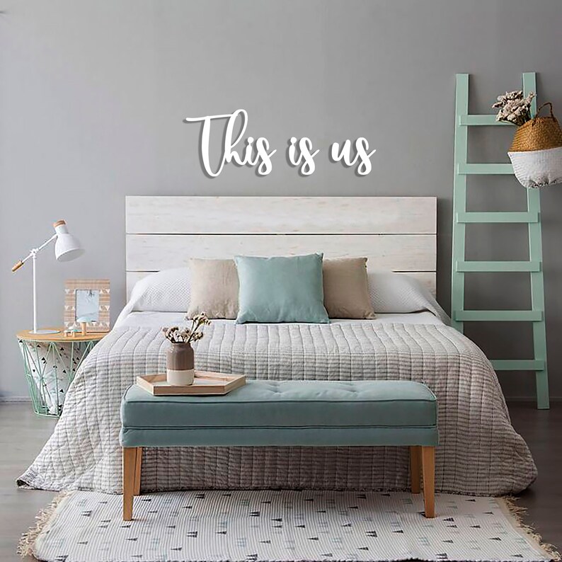 This is us sign Metal wall art This is us letters This is Etsy