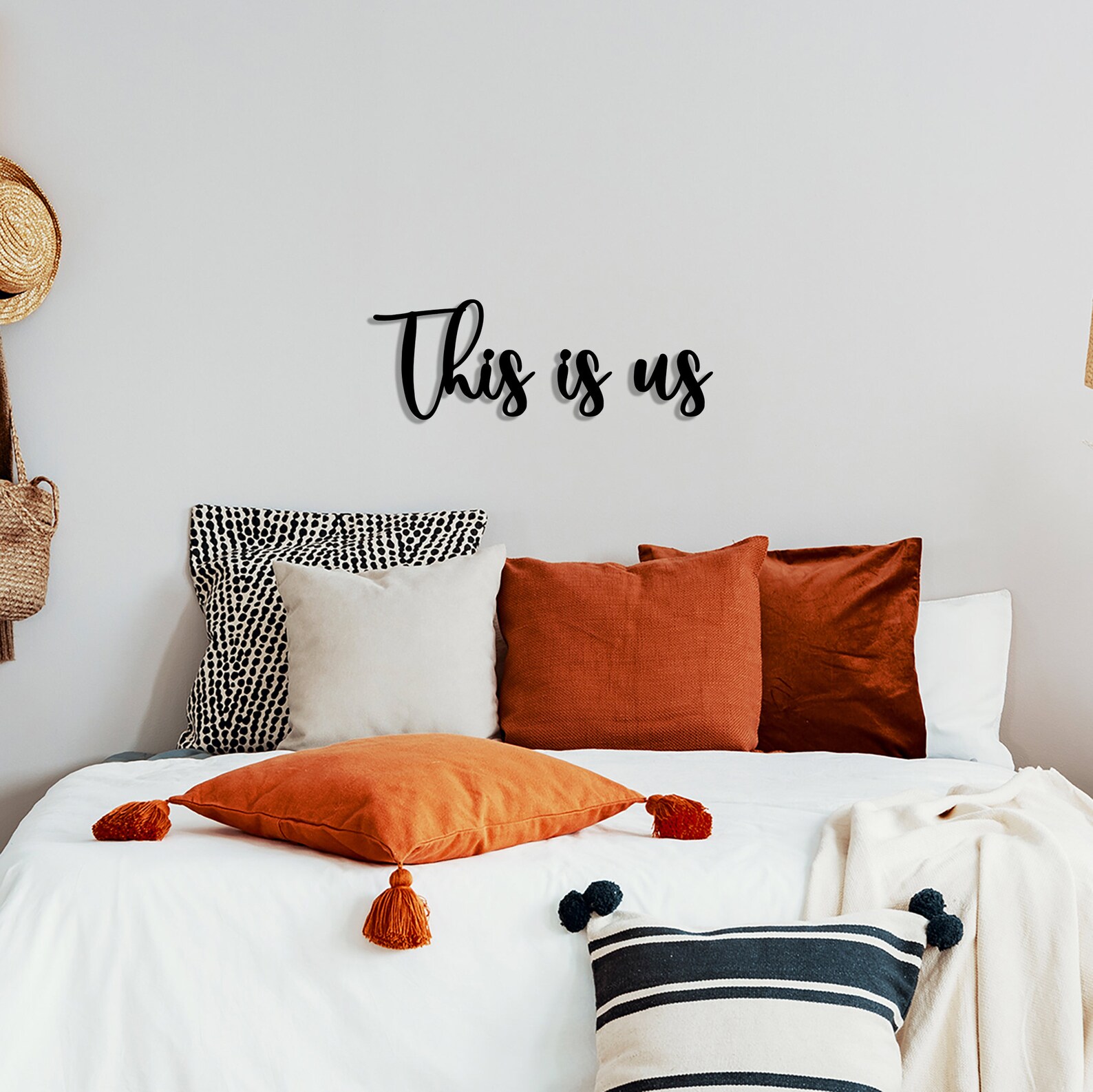 This is us sign Metal wall art This is us letters This is Etsy