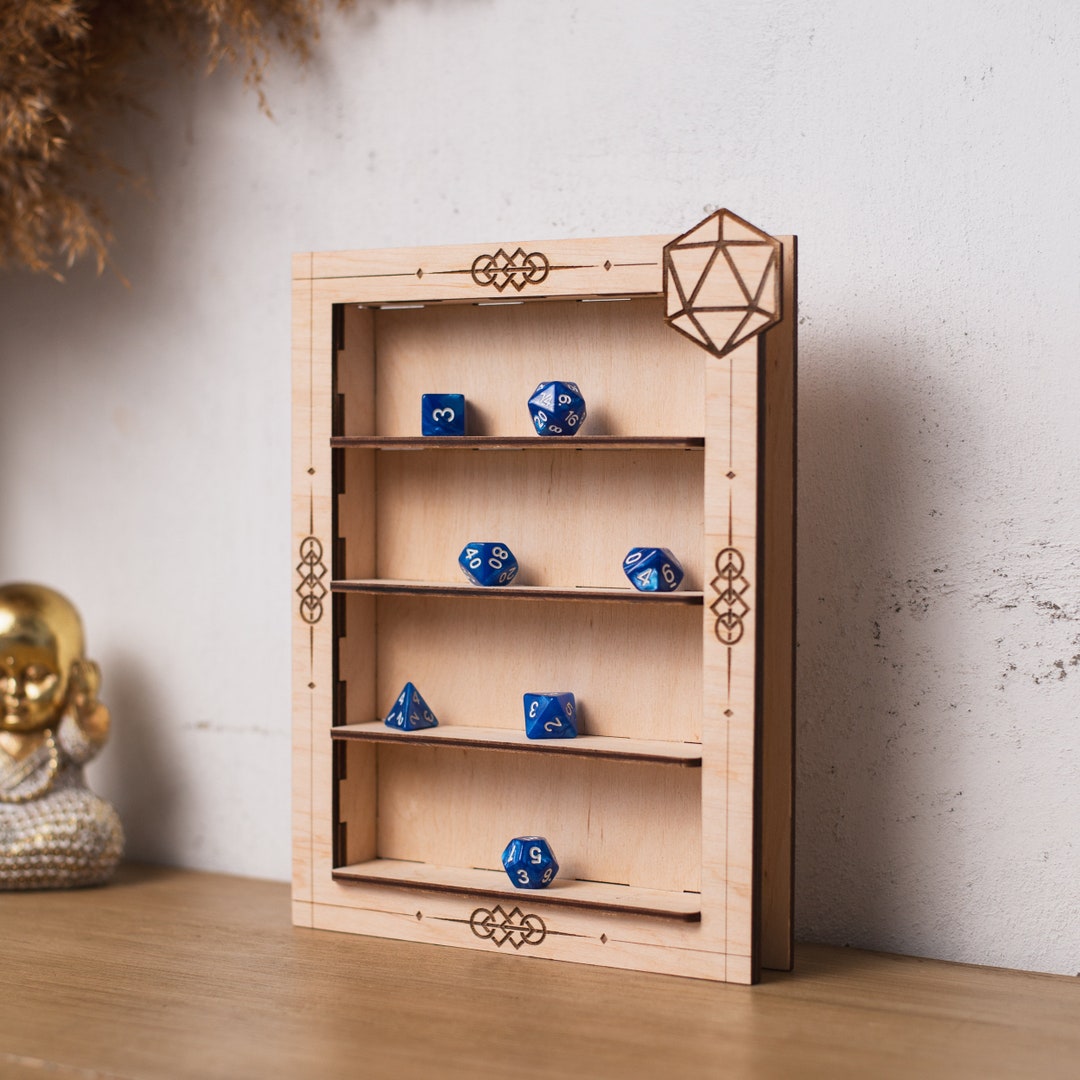 Dice Display Stand, Dice Display Dice Display Case, Dice Display Shelf, Dice Storage