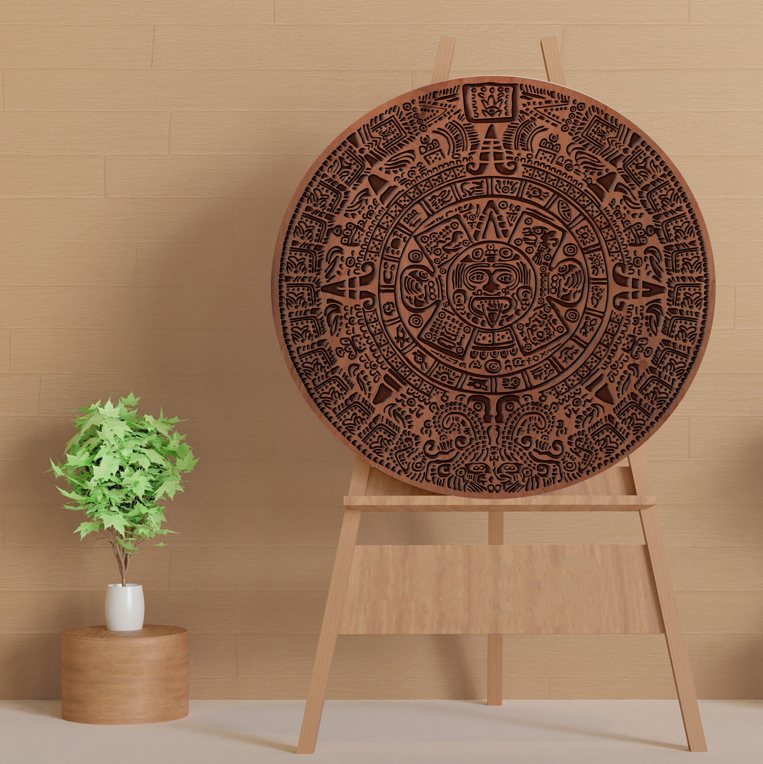 Aztec Calendar Wood Aztec Calendar Wall Art Aztec Calendar Etsy Aztec Calendar Wood Aztec Calendar Wall Art Aztec Calendar Etsy