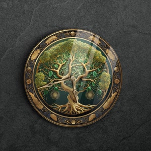 Tree of life clock, Tree wall clock, Celtic wall clock, Irish wall clock, Forest wall clock, Unique wall clock, Decorative clock image 1