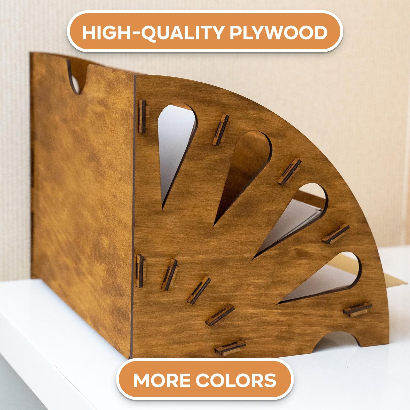 Office Desk Organizer Wood, Document Holder Desk, Document Rack ...