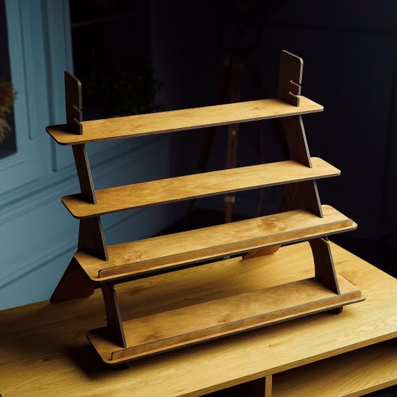 Craft show display, Craft fair display stand, Portable display shelves, Wood retail display, Wood display rack, Showcase stand