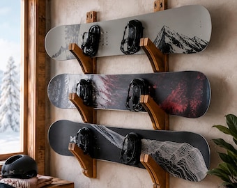 Snowboard wall mount, Ski wall holder, Snowboard wall rack, Snowboard hanger, Ski wall mount, Ski storage rack, Skateboard rack