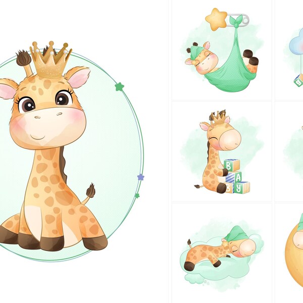 Giraffe Fabric - Etsy