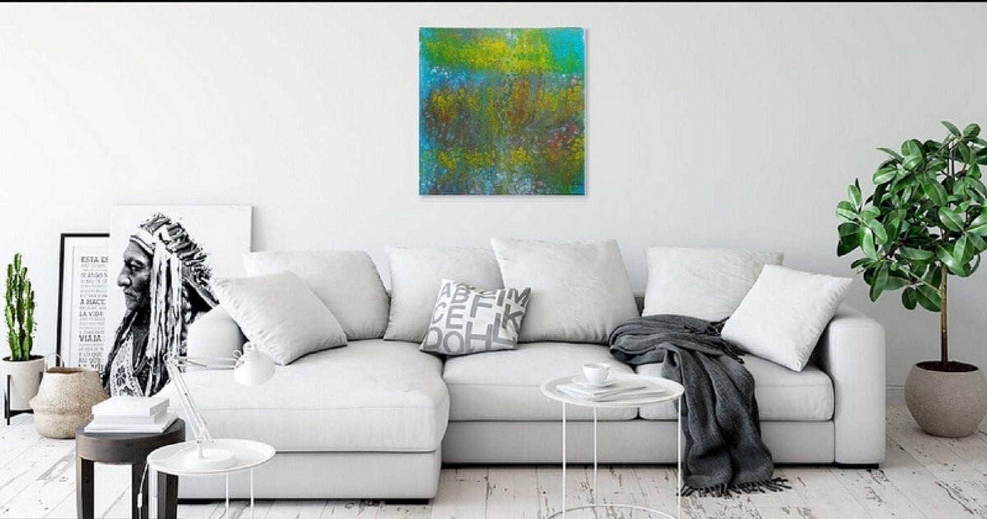 Peinture Acrylique Peau de Serpent