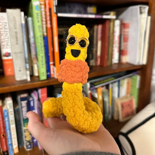 Crochet Bookworm *Adjustable!