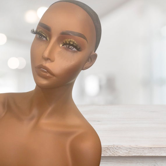 Custom Glam Mannequin Head Makeup Transformation/Makeover for Etsy