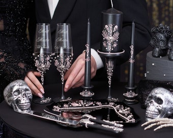 Gothic Wedding Decor Etsy