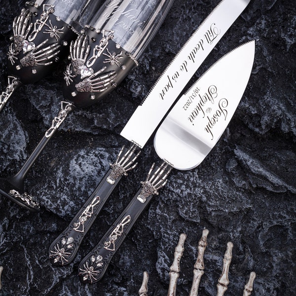 Cake Cutting Set Etsy