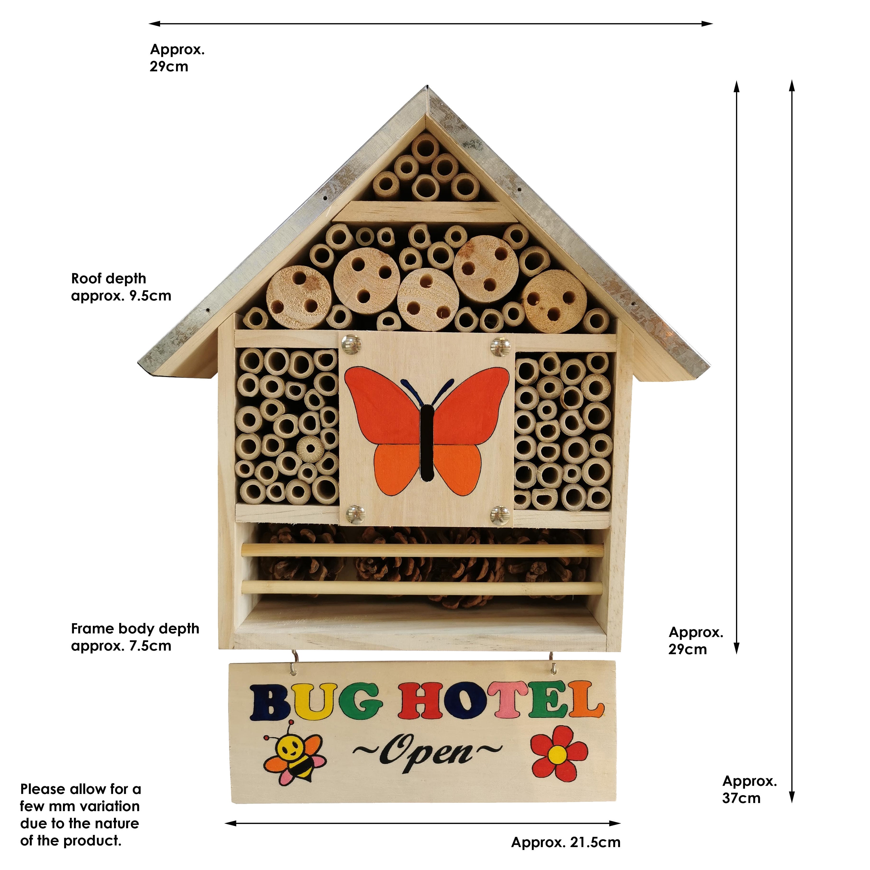 Build Your Own Bug Hotel Kit Eco Wood Insect House Kit for Etsy UK