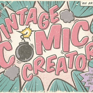 Créateur de bandes dessinées vintage - Procreate