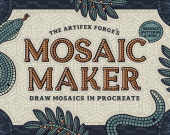 Mosaic Maker - Procreate Brushes