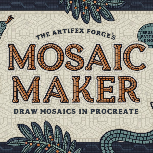 Mosaic Maker - Procreate Brushes