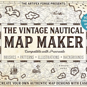 The Vintage Nautical Map Maker