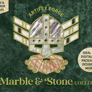 The Marble & Stone Collection - Procreate Texture Brushes