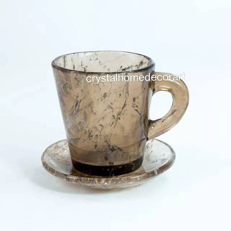 Gemstone 20oz Coffee Tumbler, Crystal Travel Mug, Semi Precious