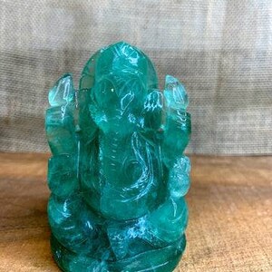 Buy Green Stone Ganesh Online In India -  India