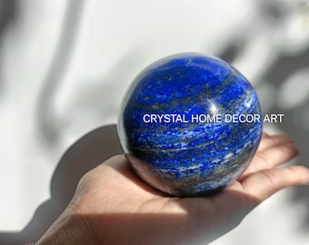 Lapis Lazuli Sphere, Lapis Lazuli ball, crystal ball, crystal spheres, witchy gifts, Healing Sphere, Birthday Gift, Home decor
