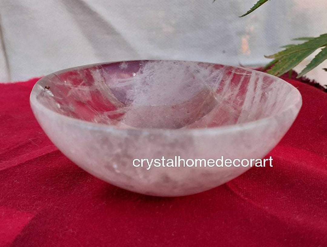 Natural Smoky Quartz Bowl Hand Carved Gemstone Bowl Etsy UK