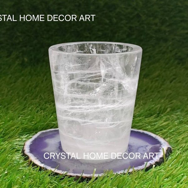 Rock Crystal Glassware Etsy