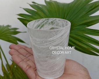 rock crystal shot glass, Crystal Quartz Barware Glasses, Shot Glass ,Vodka Glass, whiskey shot Glass, Custom Tequilla Glass , Gift For Him