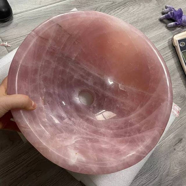 Rose Quartz Sink Etsy