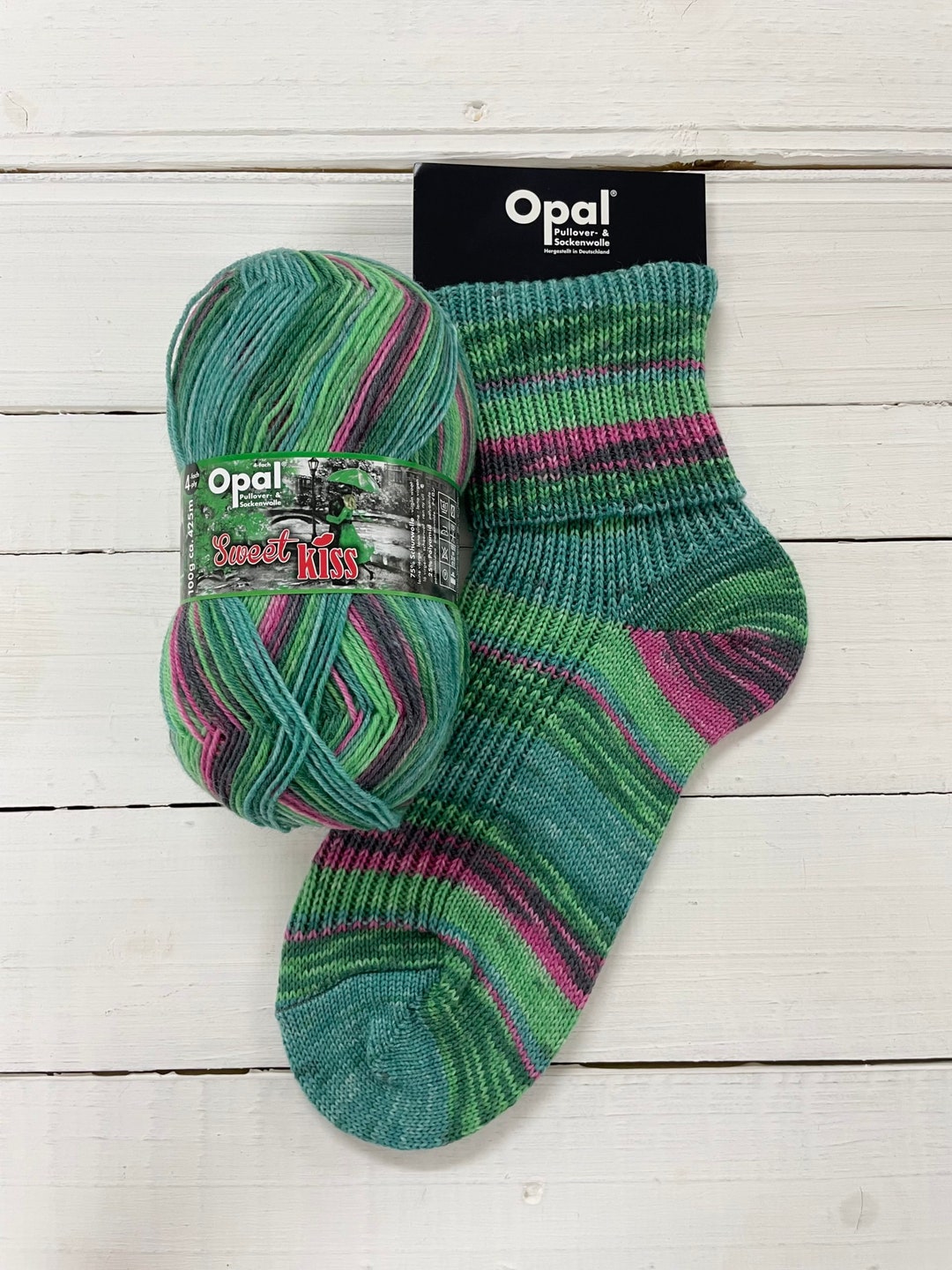 Opal Sock Yarn Sweet Kiss 4ply 100g 11262 - Etsy
