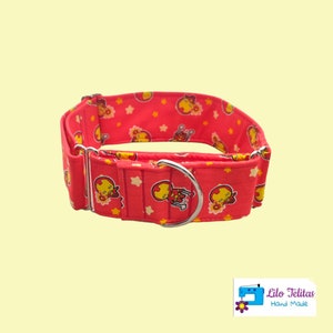 Martingale dog collar, stich dog collar, greyhound anti-escape collar, martingale stich, greyhound collar, personalized martingale collar