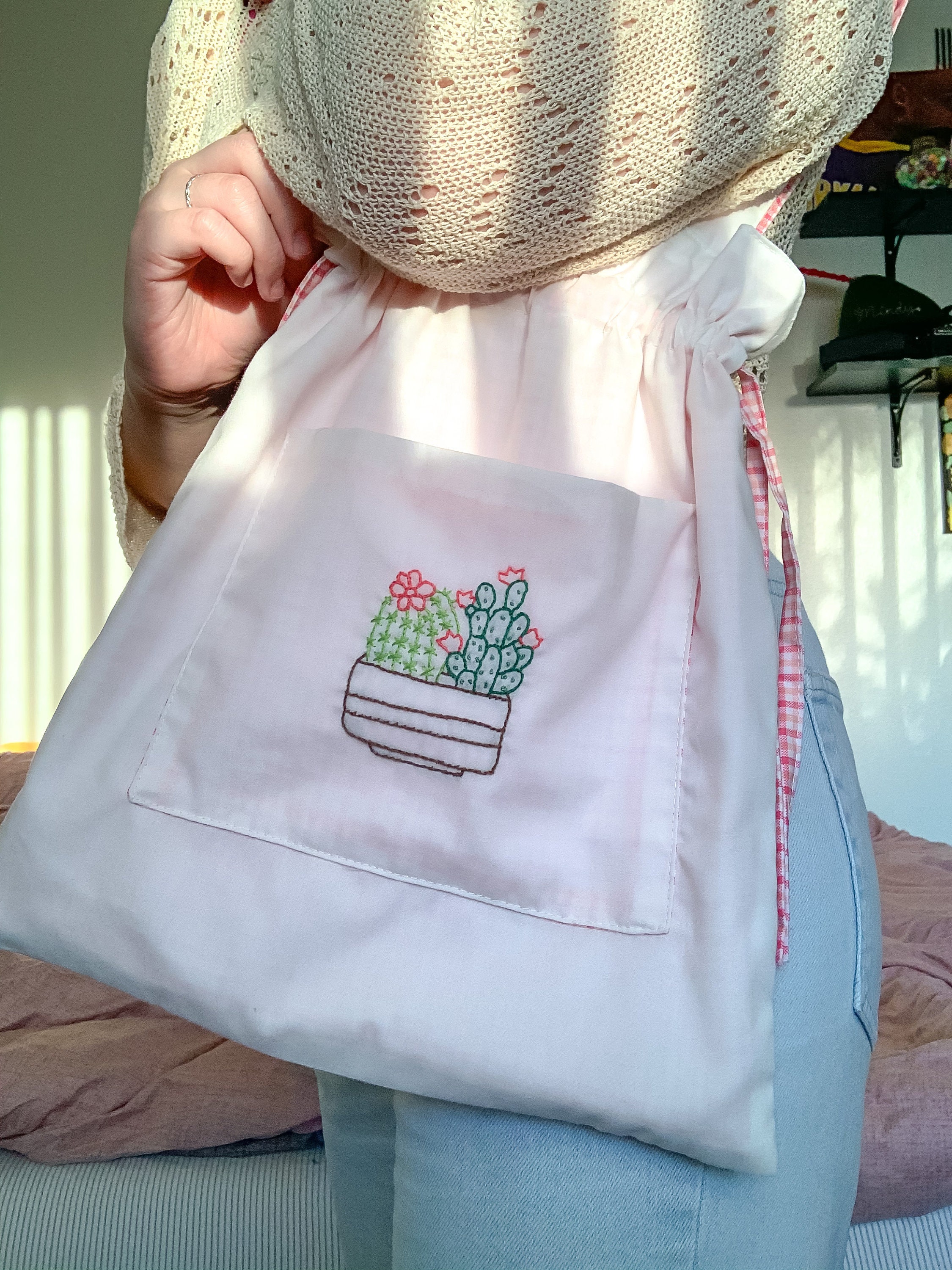 Drawstring Tote Bag Etsy