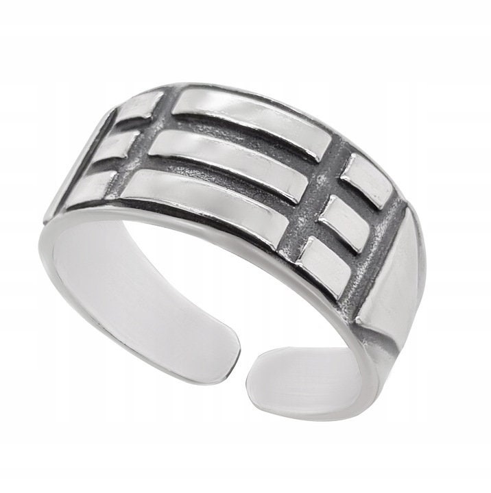Atlantis Ring - Sterling Silver 925 Adjustable Talisman
