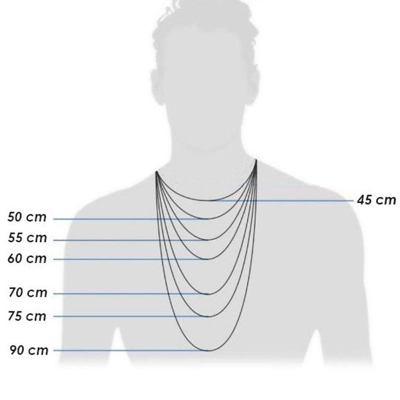 Silver chain, Curb chain, Cuban chain, Cuban link, Thin chain, Wide chain, Mens silver chain, Womans silver chain, Gift for men imagem 5