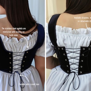 corset top,
custom corset