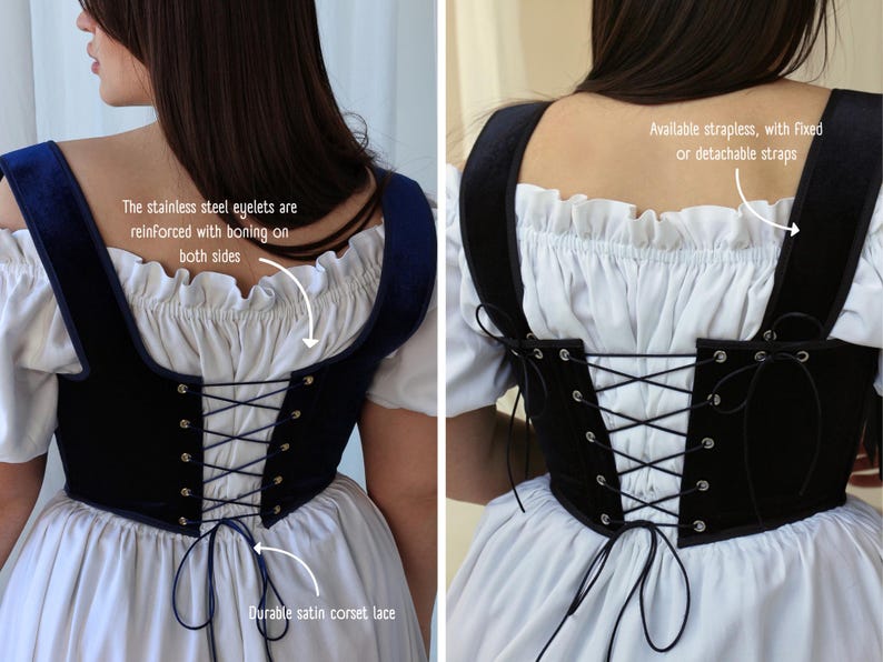 corset top,
custom corset